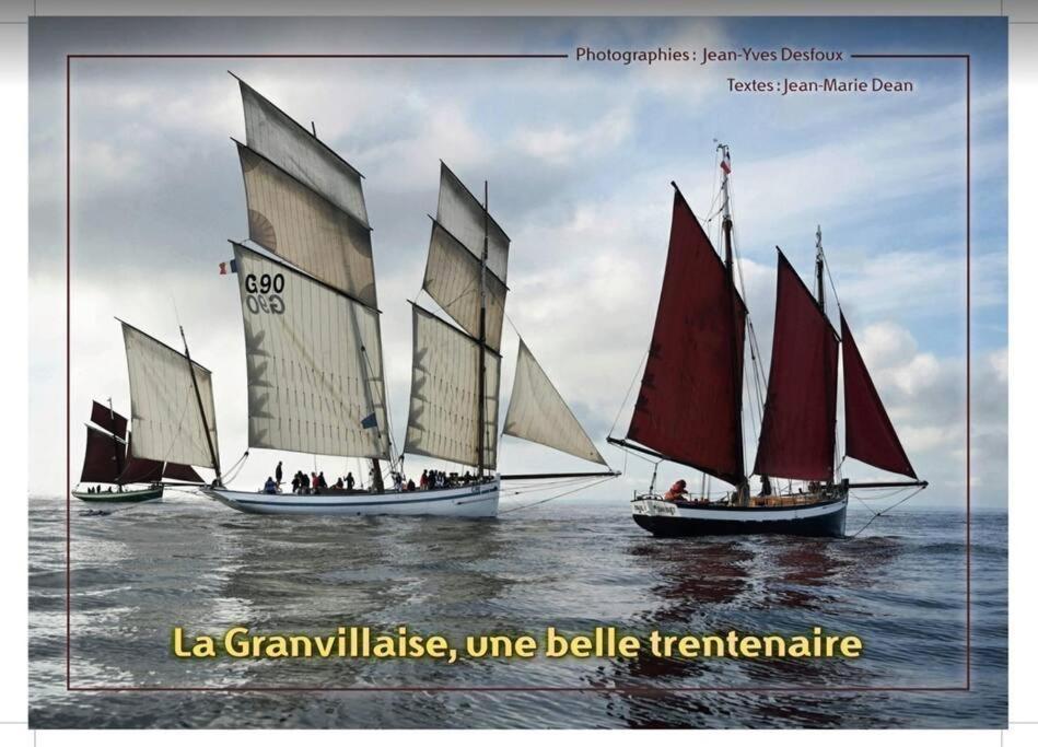 Studio De La Mer A Donville Les Bains Buitenkant foto